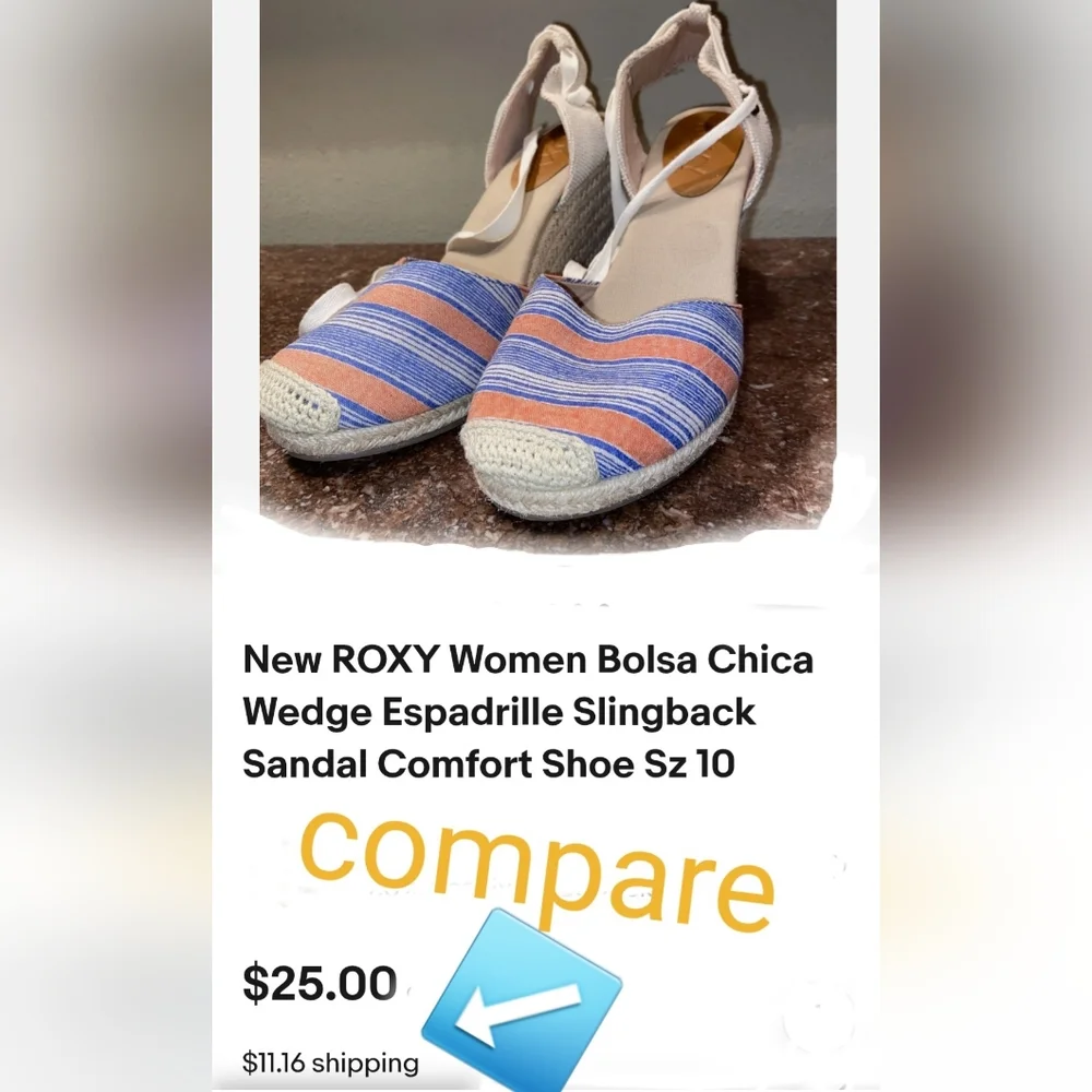 Roxy Wedge Espadrilles